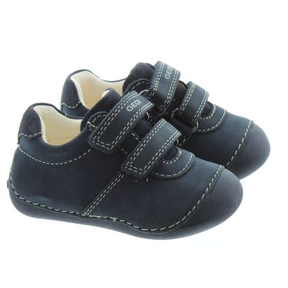 Kids Tutim Baby Velcro Shoes In Navy