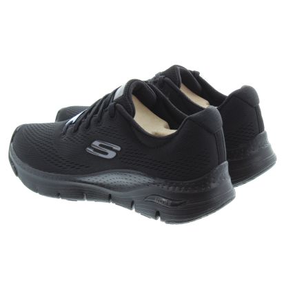 Ladies 149057 Arch Fit Shoes In All Black