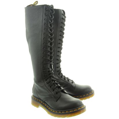 Doc marten calf high boots new arrivals