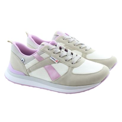 Rieker pink shop trainers