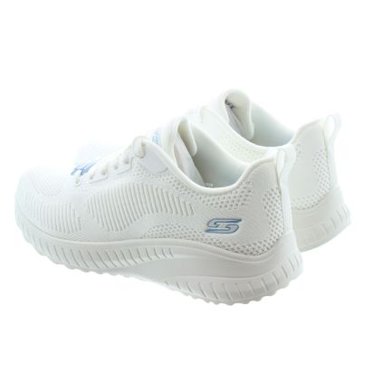 Skechers ladies white sneakers discount