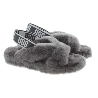 Ugg slides clearance gray