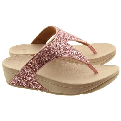 pink sparkly sandals