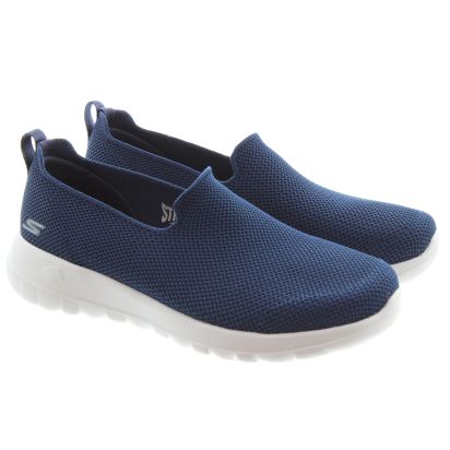 Sketchers navy deals shoes
