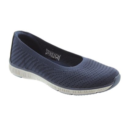 SKECHERS Ladies Wonderstruck Machine Washable Vegan Pumps In Navy