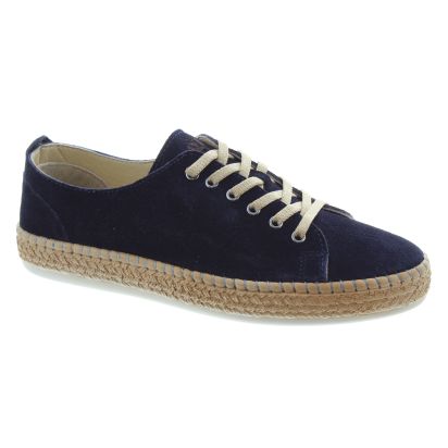 Navy suede trainers ladies clearance