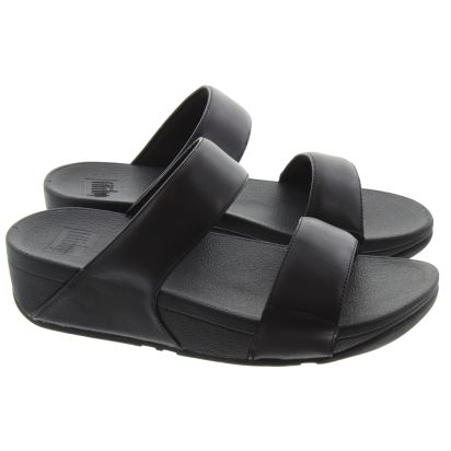 Fitflop lulu black hotsell leather