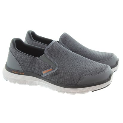 Skechers mens clearance slip on shoes