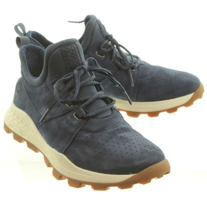 Eficacia antes de La playa Timberland Mens Brooklyn Oxford Shoes In Navy in Navy