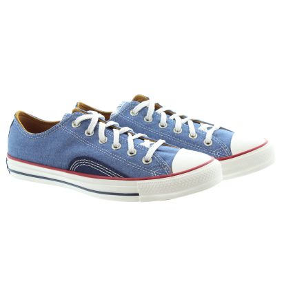 Mens Chuck Taylor All Star Ox Vintage Shoes In Navy