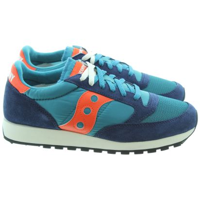 saucony jazz navy orange
