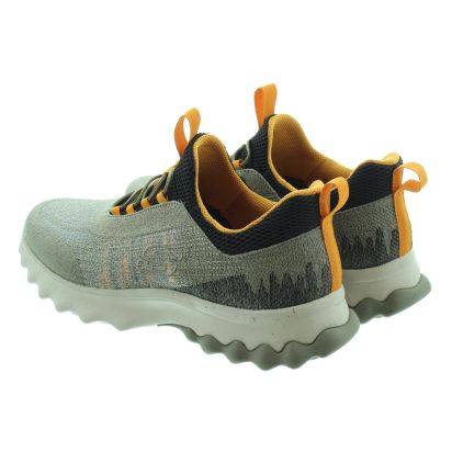 Mens Vegan Voston Trainers In Olive Multi