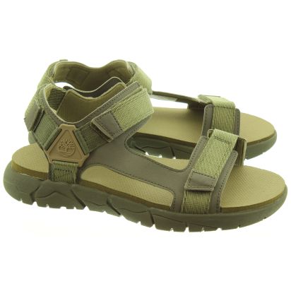 Mens Windham Trail Sandals In Green