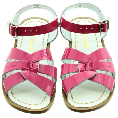 Pink salt water sandals hot sale