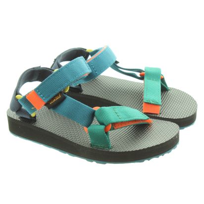Teva blue sandals deals