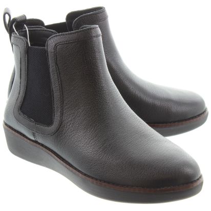 Fitflop Womens Chai Chelsea Boots In Black In Black