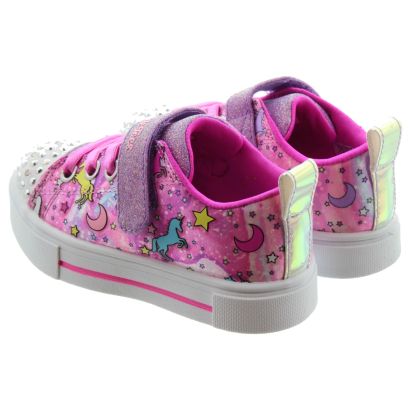 Pink light up trainers top