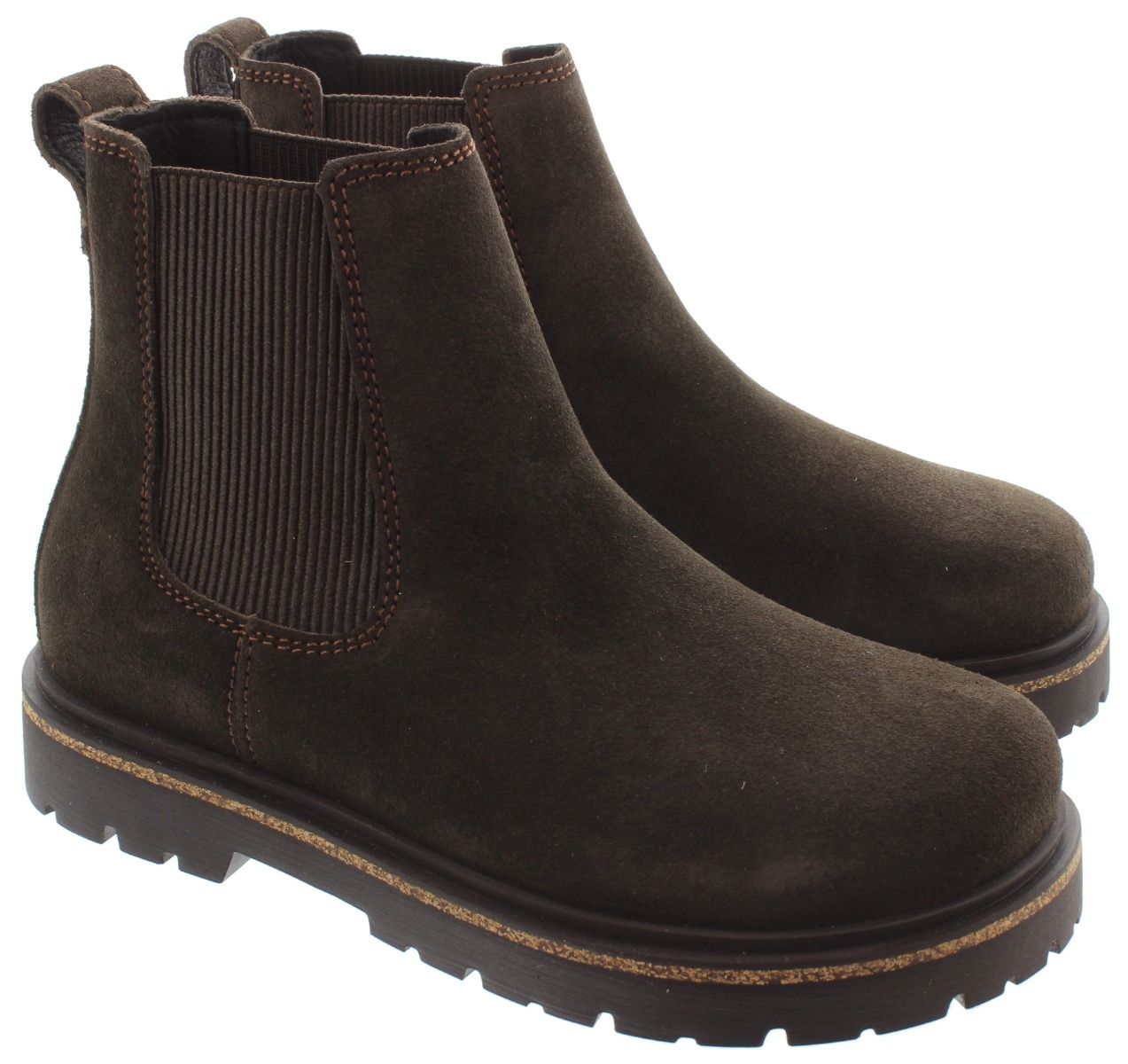 Ladies Highwood Chelsea Boots In Mocha