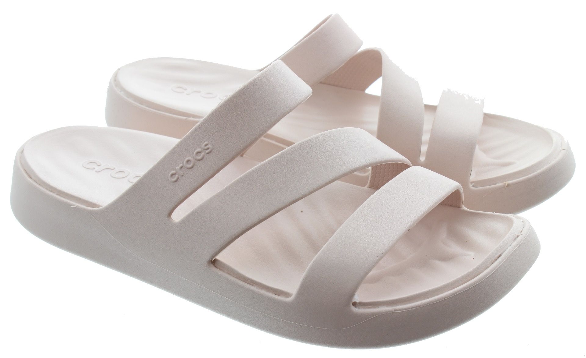 Ladies Getaway Strappy Sandals In Quartz