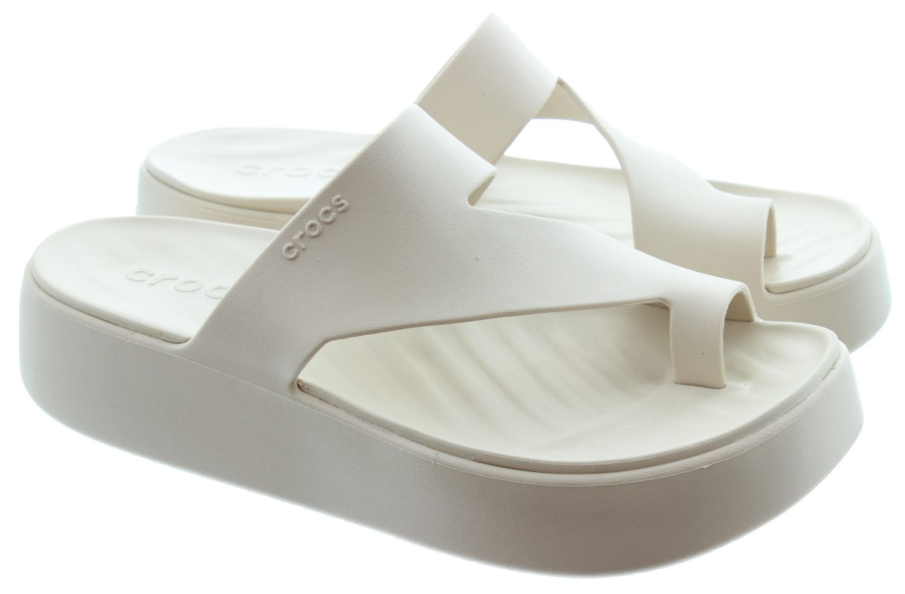 Ladies Getaway Toe Loop Sandals In Sand