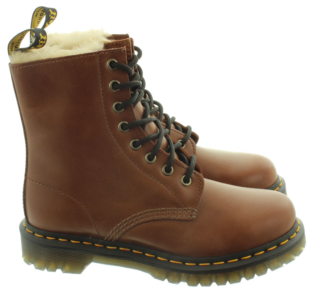 tan doc marten boots