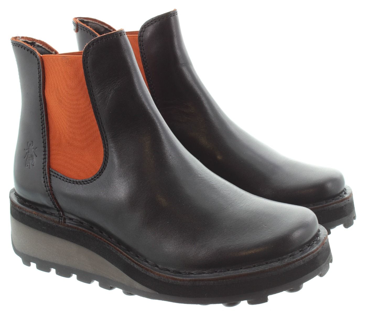 Ladies Huud Chelsea Boots In Black
