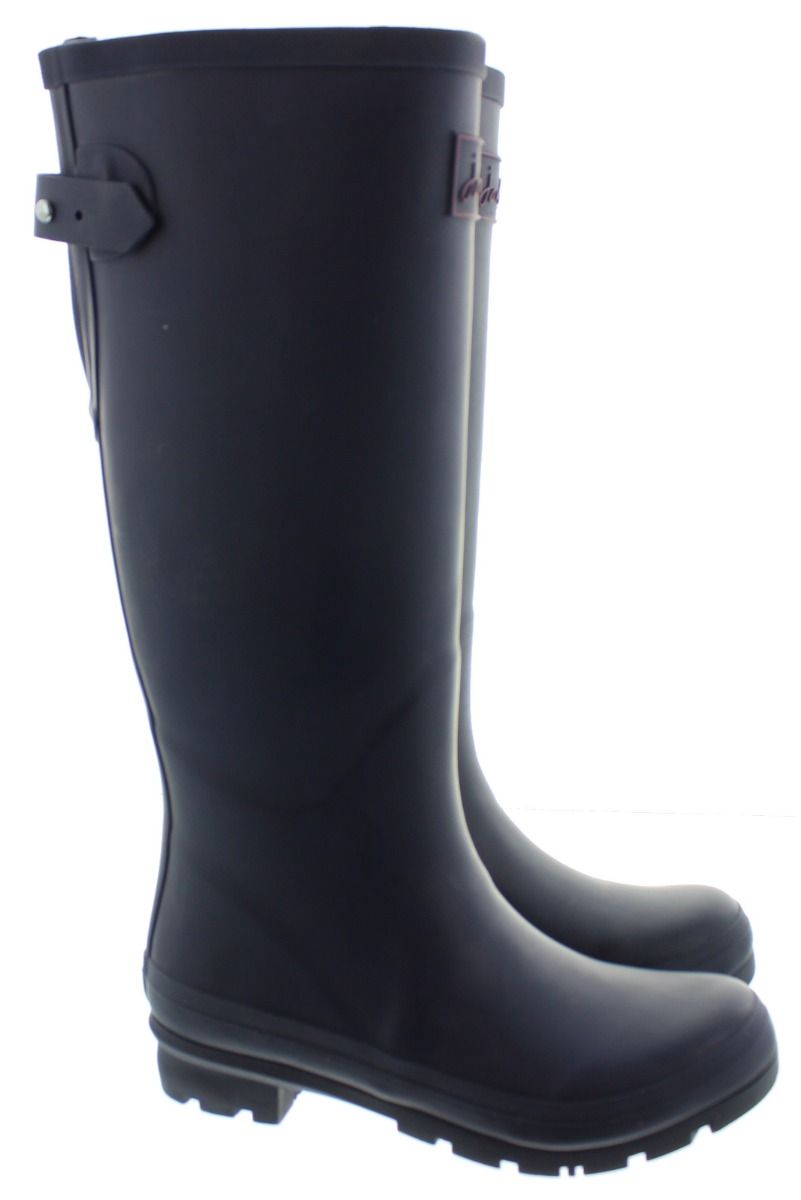 Ladies Field Tall Welly Boot In Navy