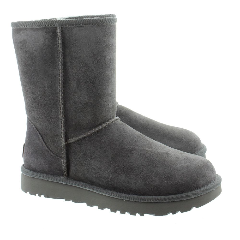 Sheepskin Boots Grey Long Boots Uk Buy UGG Classic Tall II Grey