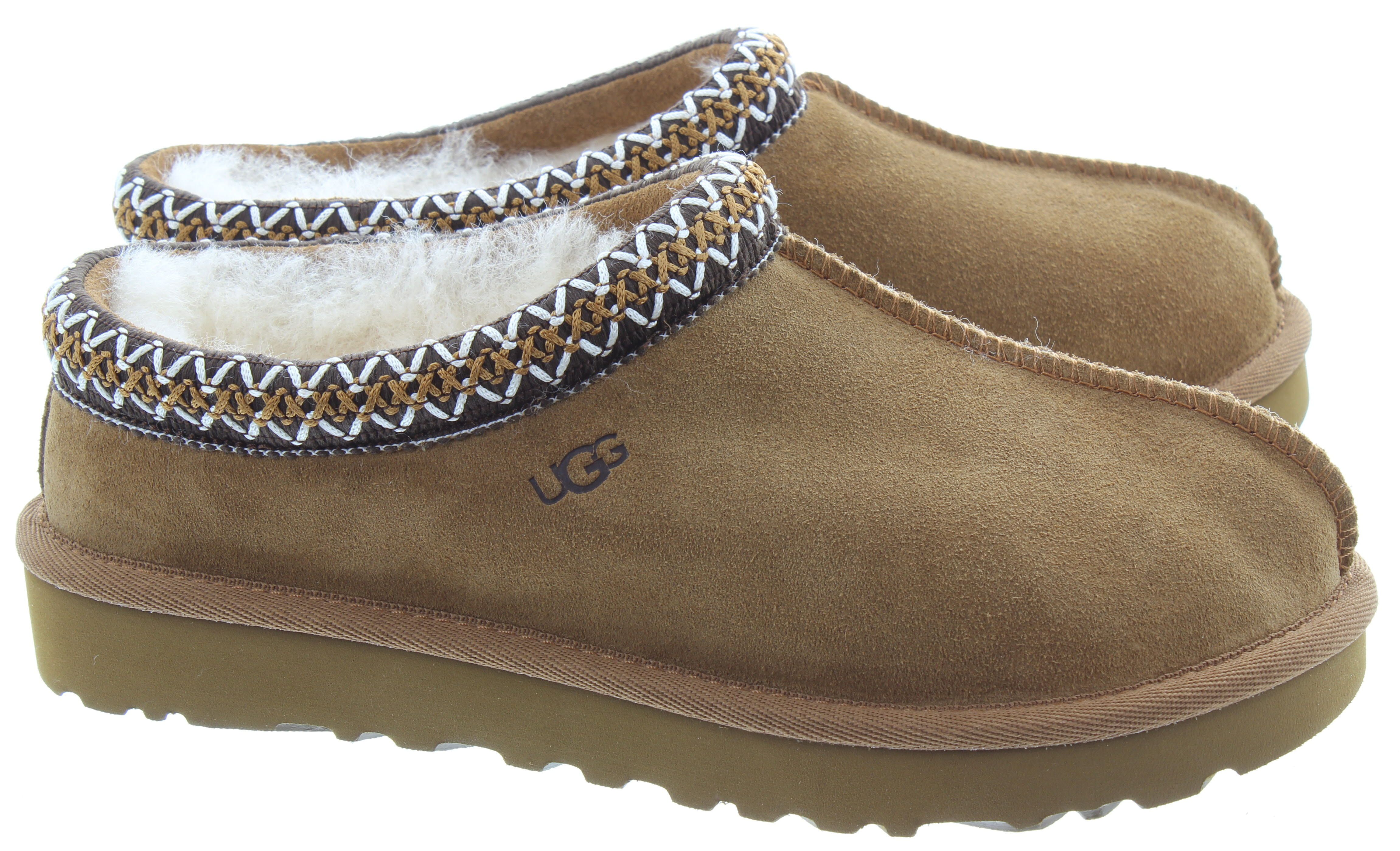 Tasman Mens Slipper in Chestnut