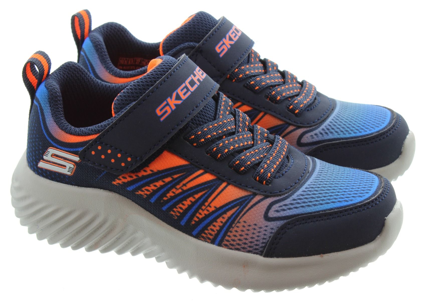 Skechers Kids Boys Summer Sneakers Kids 403737L Bounder Velcro