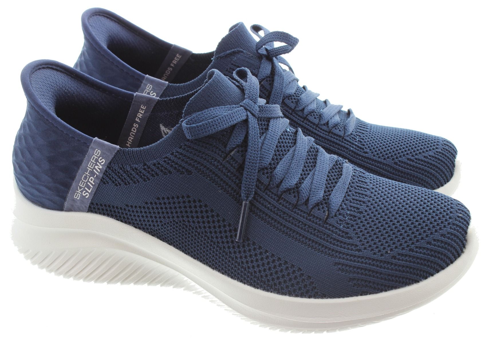 Ladies Slip-Ins Ultra Flex Trainers In Navy