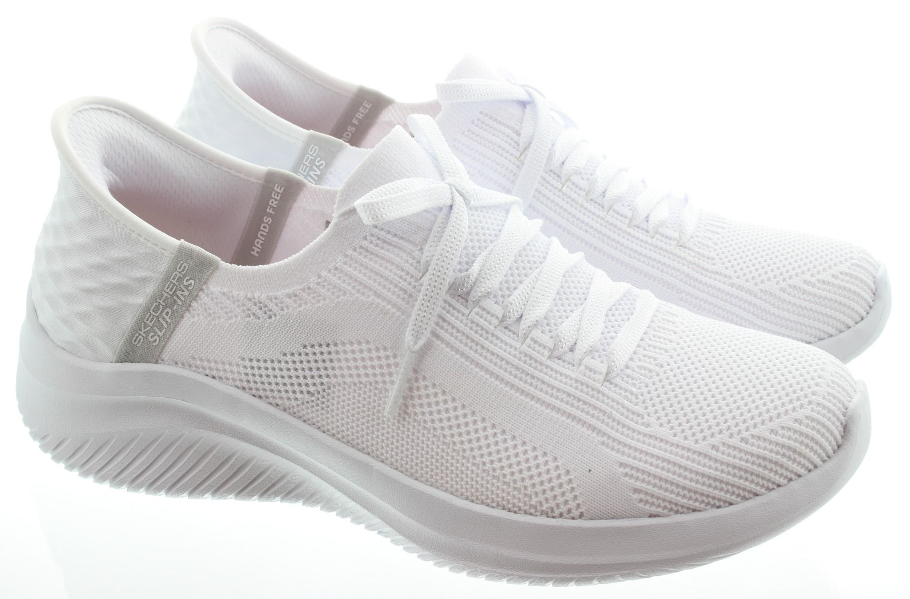 Ladies Slip-Ins Ultra Flex Trainers In White
