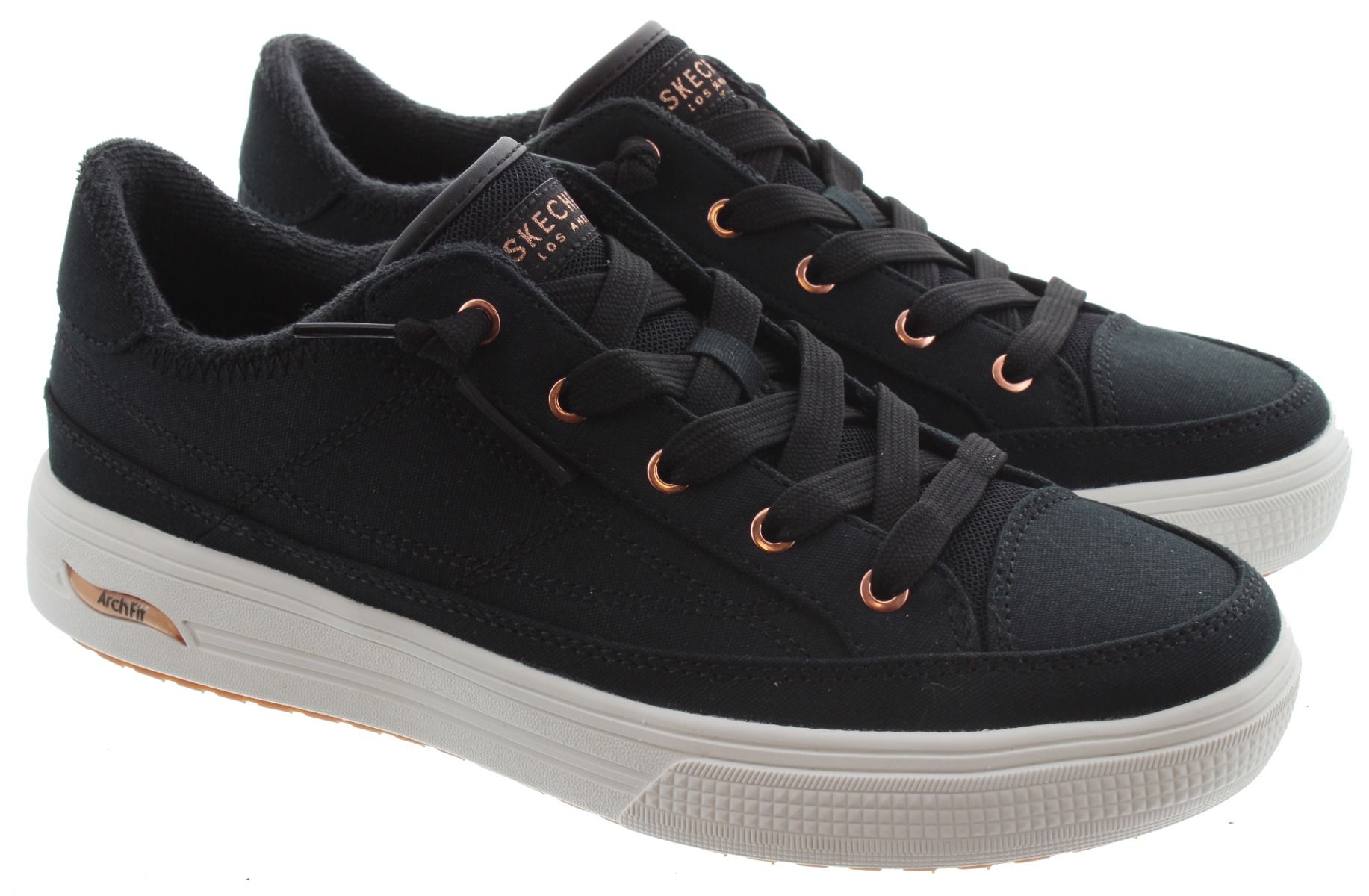 Ladies 177190 Arcade Archfit Trainers In Black