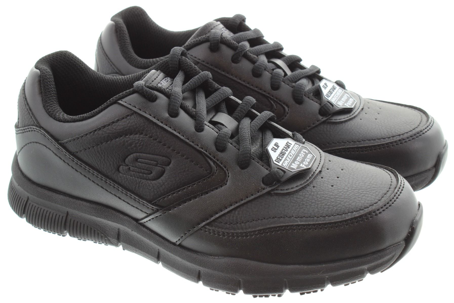 Skechers Work Shoes Ladies Black Skechers Uk Skechers Women's Work