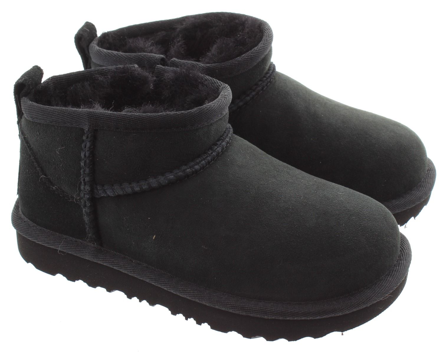 Kids Ultra Mini Boots In Black