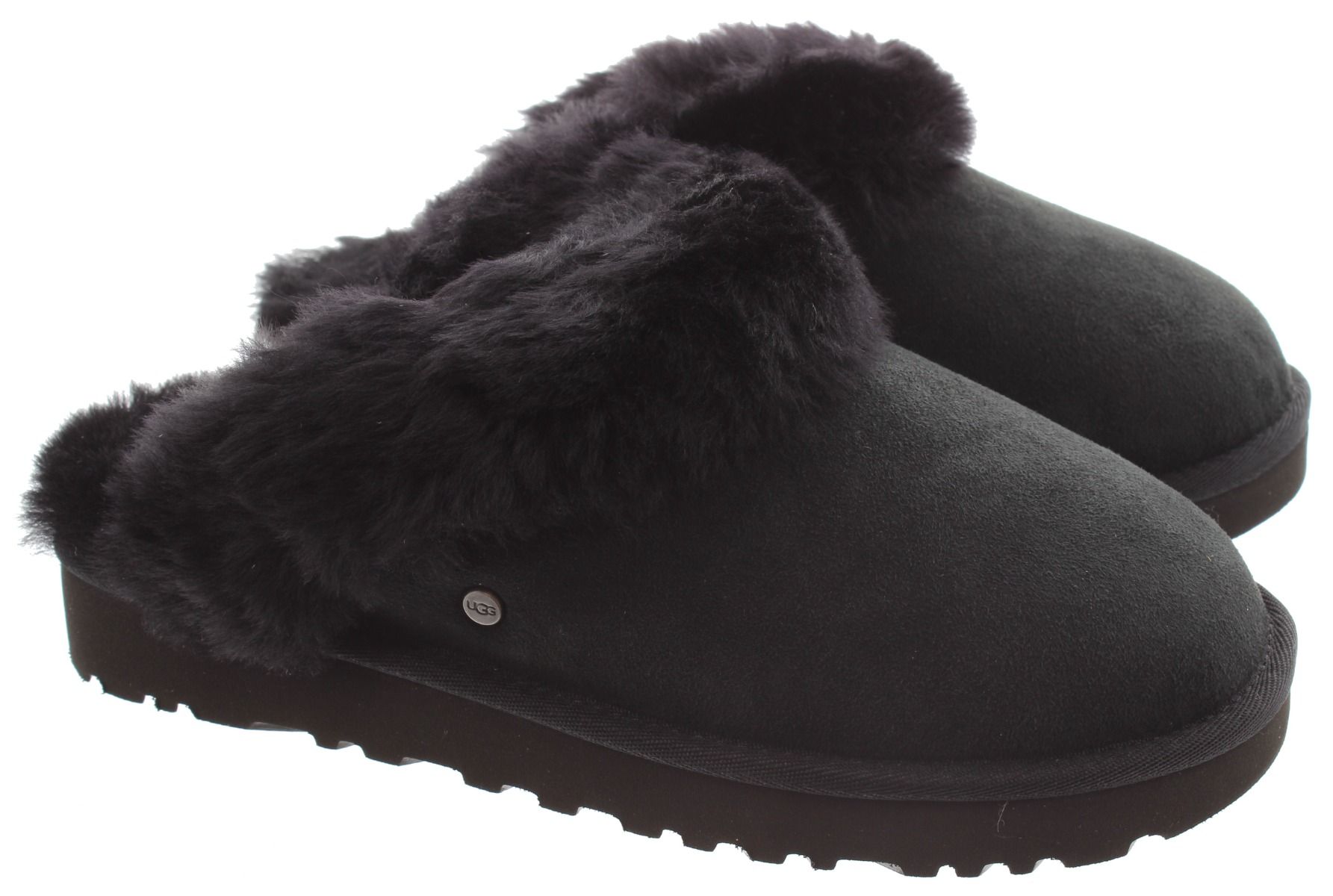 Ladies Classic Slippers In Black