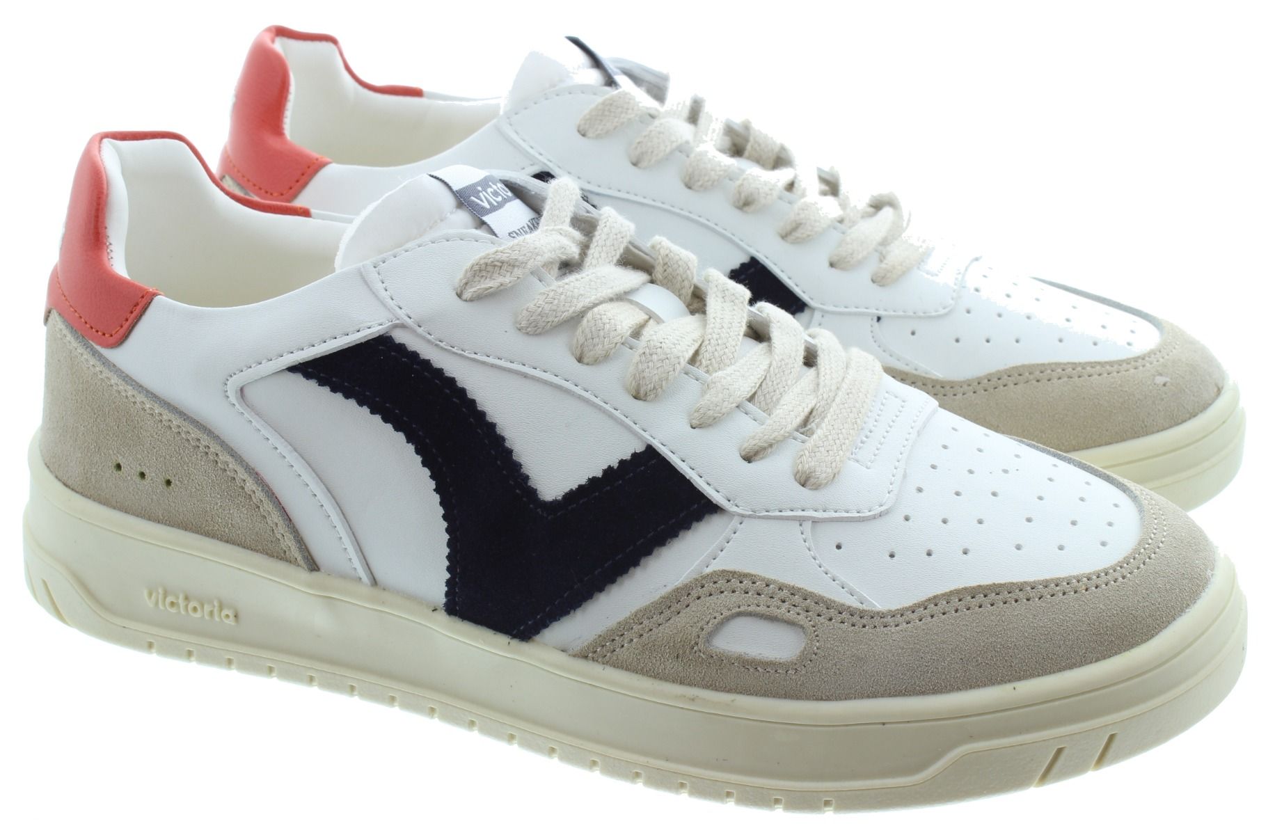 Mens Seul Lace Trainers In White