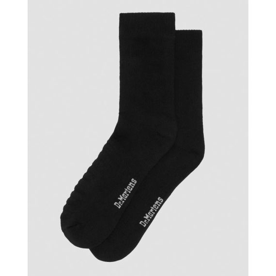 DR MARTENS Double Doc Socks In Black