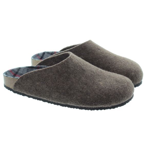 ADESSO Men's Oakley Slippers In Brown 