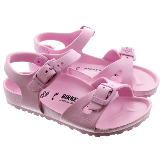 BIRKENSTOCK Kids Rio EVA Sandals In Fondant Pink 