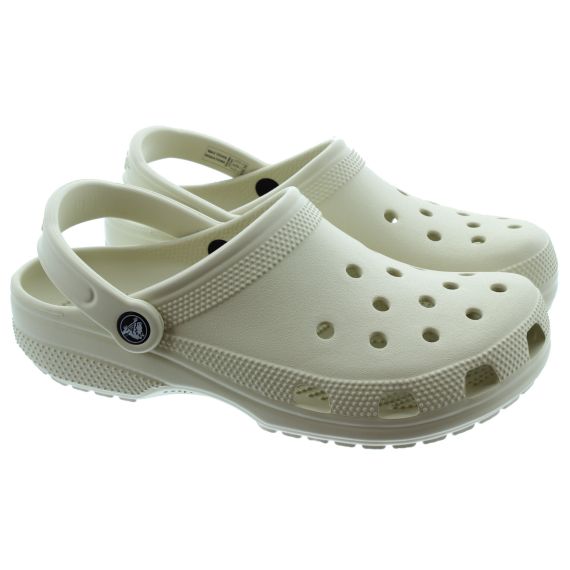 CROCS Adults Classic Clogs In Bone