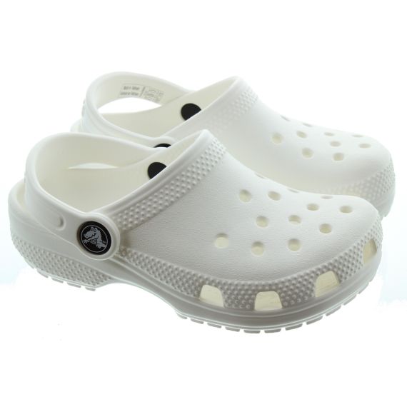 CROCS Kids Classic Clogs Crocs In White