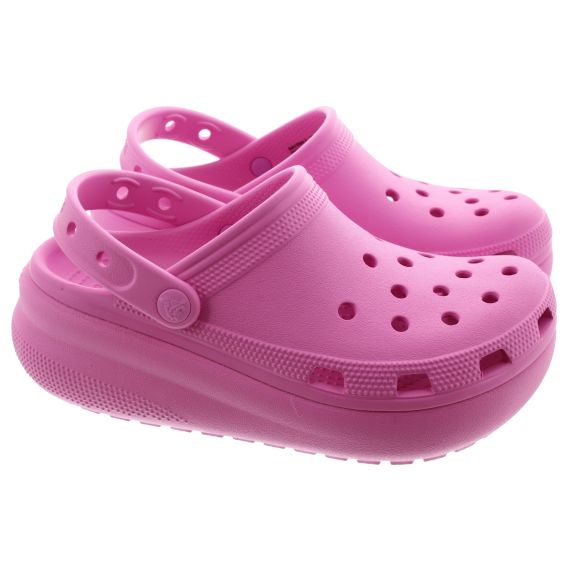 CROCS Youths Classic Cutie Platform Clogs In Pink