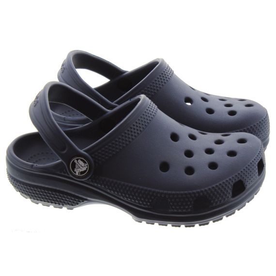 CROCS Classic Kids Crocs Clogs In Navy 