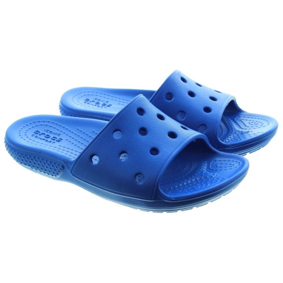 CROCS Kids Classic Slide Sandals In Blue