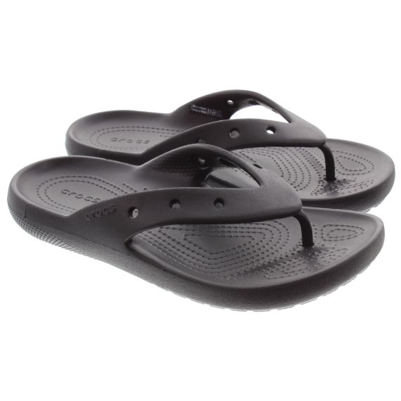 CROCS Ladies Classic Flip 2.0 In Black 