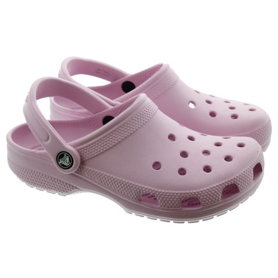 CROCS Youths Classic Clogs In Ballerina Pink