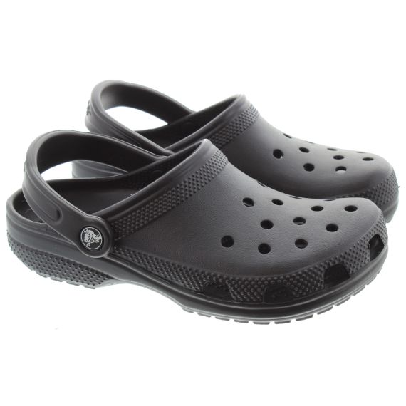 CROCS Youths Classic Clogs In Black