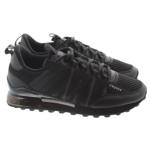 CRUYFF Mens Fearia Spacer Trainers In Black 