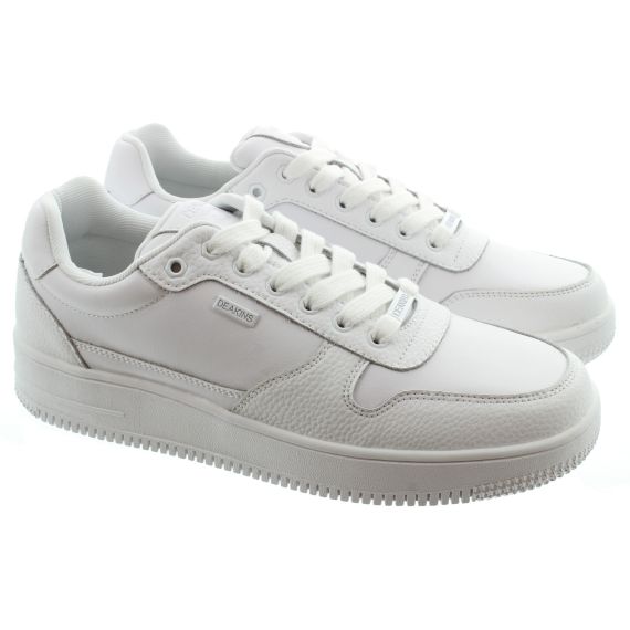 DEAKINS Adults Maverick Trainers In White